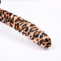 Leopard printing soft satin wedding gress hanger  for display